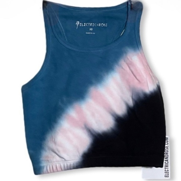 Electric & Rose Other - 🔥 SALE - NWT Women’s Electric & Rose Tie Dye Sports Bra Top - Size XS